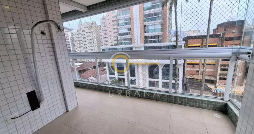 Apartamento com 2 dormitórios para alugar, 99 m² por R$ 5.200,02/mês - Boqueirão - Santos/SP