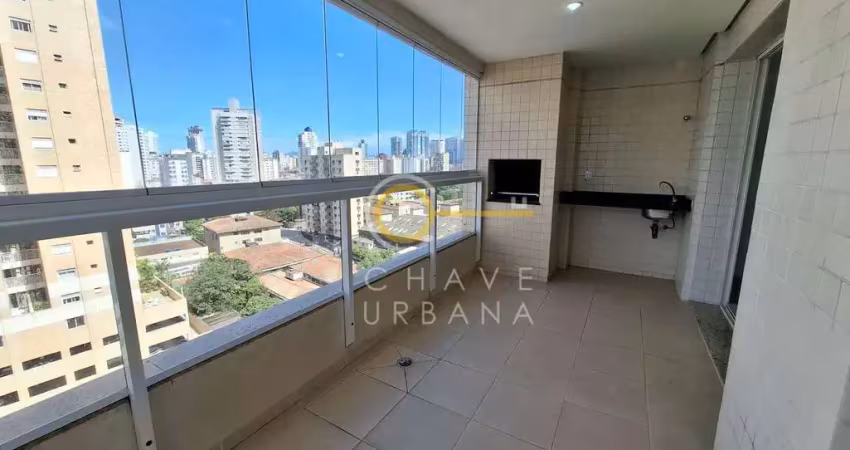 Apartamento com 3 dormitórios para alugar, 92 m² por r$ 5.300,02/mês - ponta da praia - santos/sp
