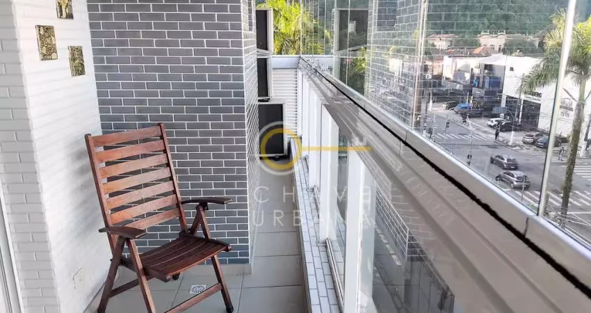 Apartamento com 2 dormitórios para alugar, 60 m² por r$ 4.924,00/mês - vila matias - santos/sp