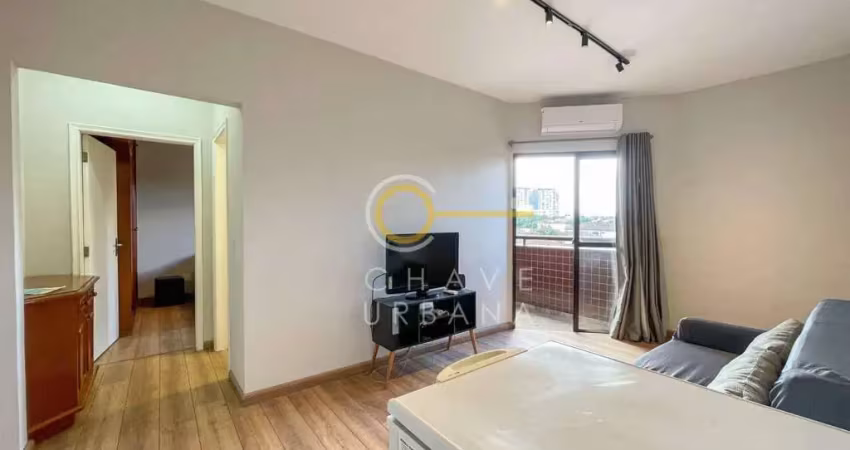 Apartamento com 1 dormitório para alugar, 51 m² por r$ 3.200,00/mês - encruzilhada - santos/sp