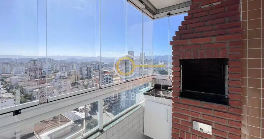 Apartamento com 3 dormitórios à venda, 66 m² por r$ 585.000,00 - aparecida - santos/sp