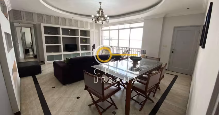 Apartamento com 3 dormitórios, 148 m² - venda por r$ 960.000,00 ou aluguel por r$ 7.400,00/mês - gonzaga - santos/sp