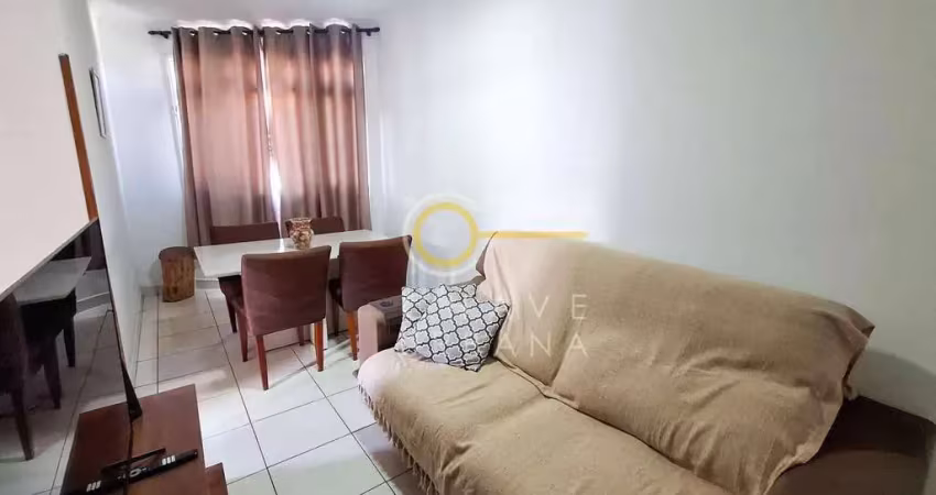 Apartamento com 2 dormitórios à venda, 70 m² por r$ 350.000,00 - marapé - santos/sp