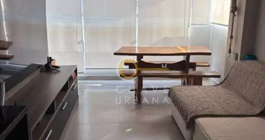 Apartamento com 1 dormitório para alugar, 57 m² por r$ 6.000,00/mês - ponta da praia - santos/sp