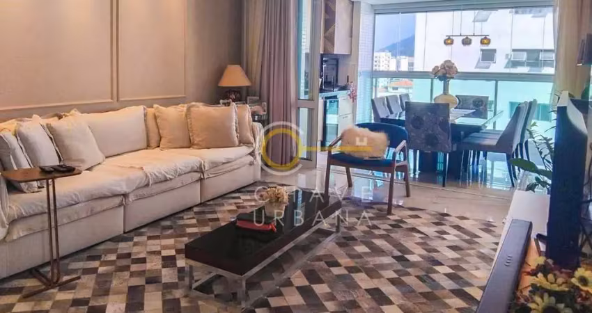 Apartamento com 2 dormitórios à venda, 107 m² por r$ 1.595.000,00 - pompéia - santos/sp