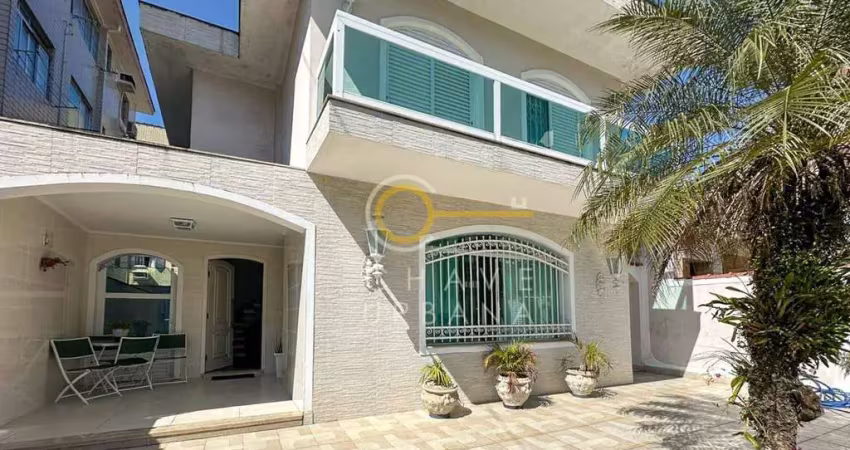 Sobrado com 3 dormitórios à venda, 156 m² por r$ 1.800.000,00 - aparecida - santos/sp