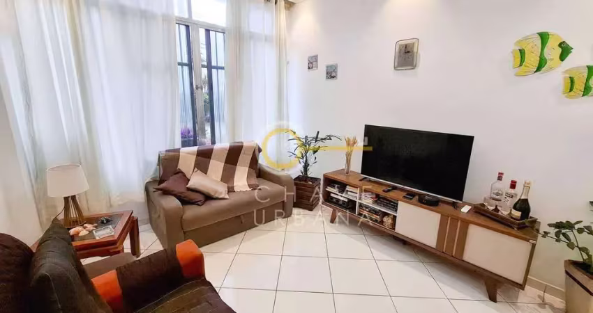 Apartamento com 2 dormitórios à venda, 77 m² por r$ 590.000,00 - embaré - santos/sp