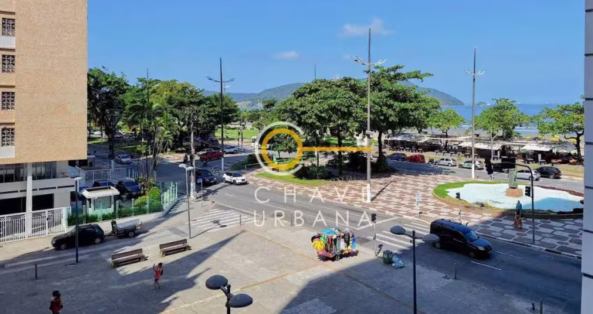 Kitnet com 1 dormitório à venda, 32 m² por r$ 340.000,00 - embaré - santos/sp