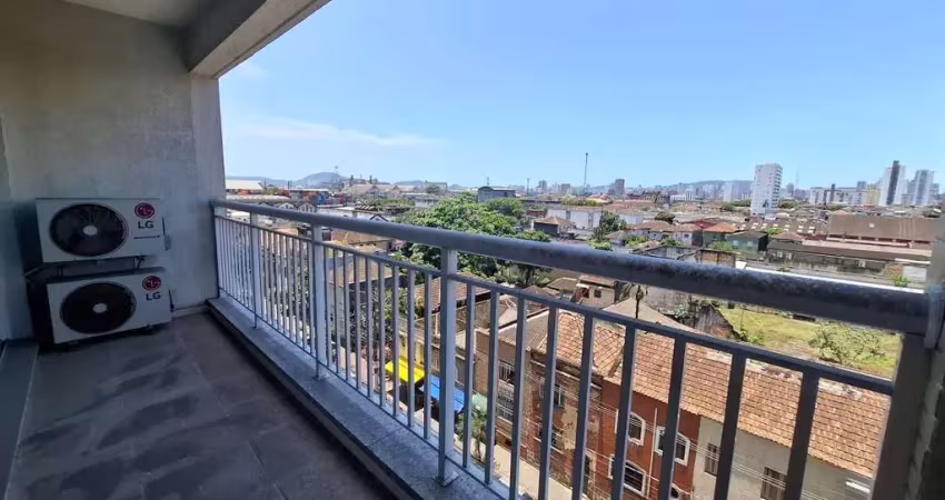Apartamento com 1 dormitório à venda, 50 m² por r$ 375.000,00 - vila matias - santos/sp