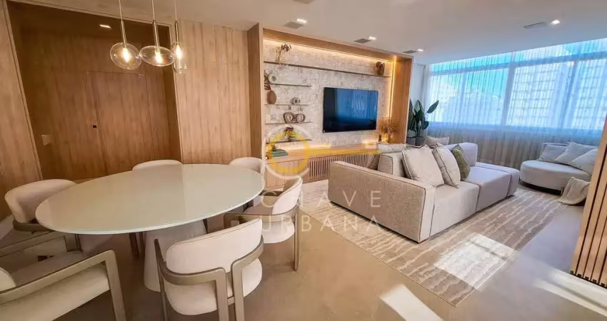 Apartamento com 3 dormitórios à venda, 159 m² por r$ 2.300.000,00 - gonzaga - santos/sp