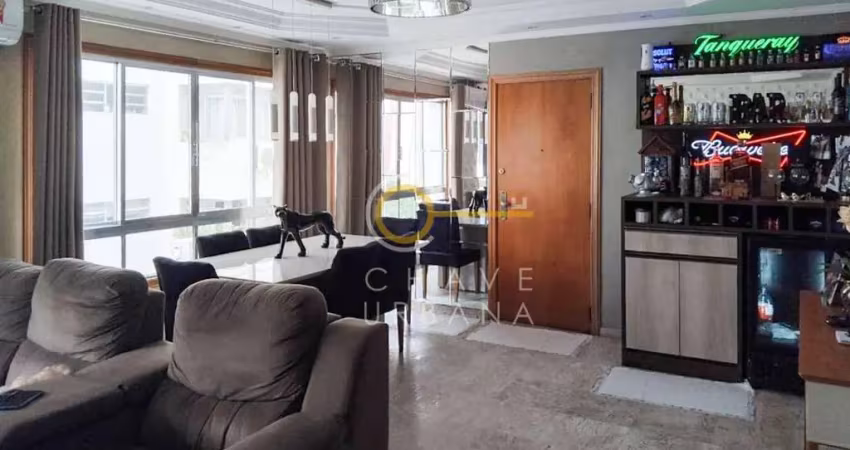Apartamento com 3 dormitórios à venda, 123 m² por r$ 1.171.000,00 - gonzaga - santos/sp