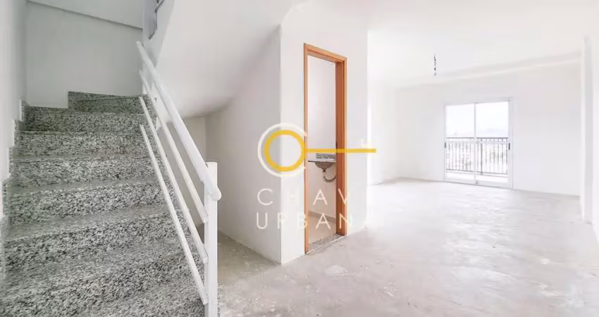 Cobertura com 3 dormitórios à venda, 128 m² por r$ 959.000,00 - vila matias - santos/sp