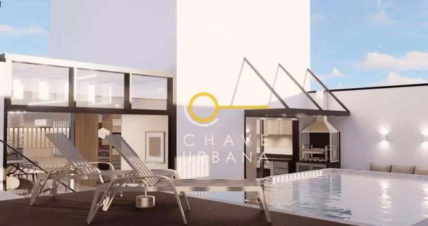 Cobertura com 4 dormitórios à venda, 370 m² por R$ 4.290.000,00 - Ponta da Praia - Santos/SP
