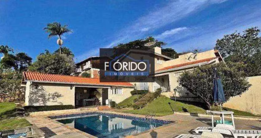 Casa em condomínio para venda em atibaia, condomínio flamboyant, 5 dormitórios, 2 suítes, 3 banheiros, 7 vagas