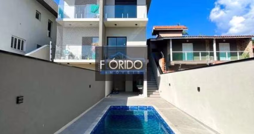 Casa para Locação em Atibaia, Jardim Paulista, 3 dormitórios, 3 suítes, 4 banheiros, 2 vagas