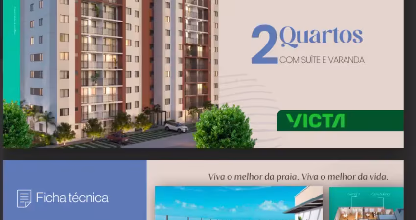 Apartamento com 2 quartos à venda na Praia do Futuro, Fortaleza 