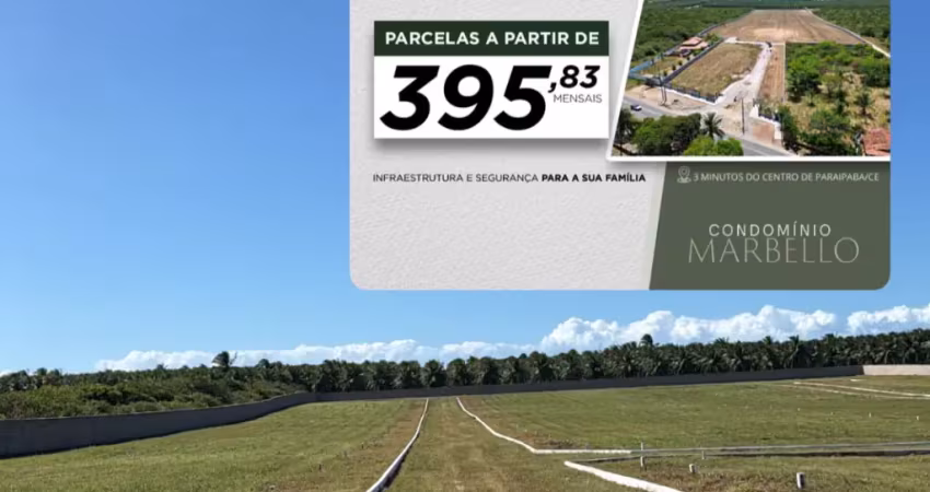 Lagoinha lotes em condomínio com 300m2. simplesmente divino.