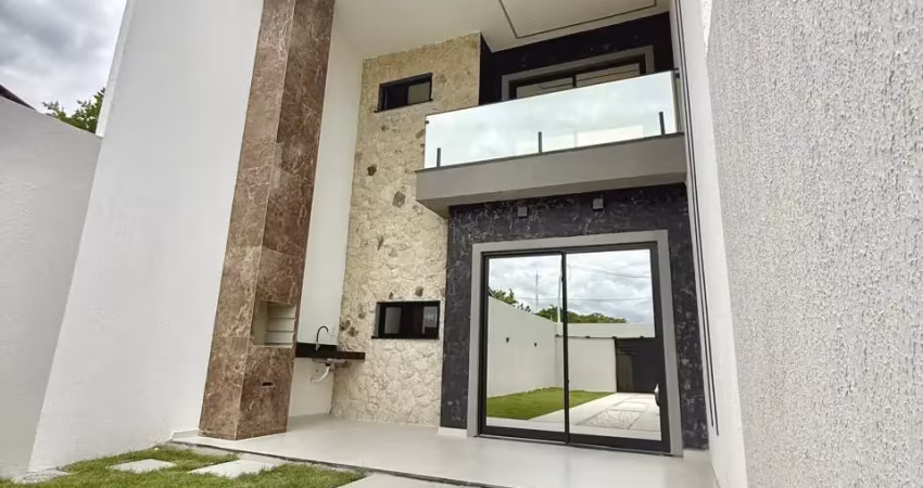 Duplex  nova - eusébio - acabamento espetacular. localização também.