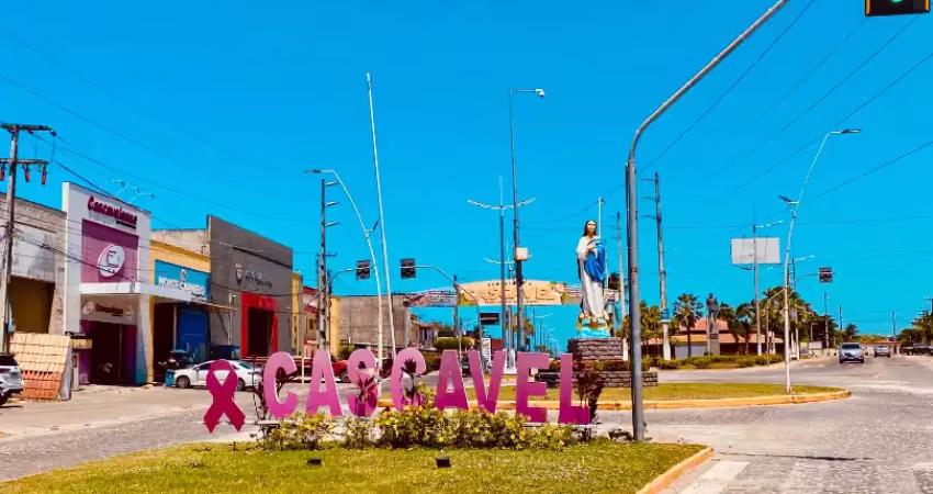 Lotes em cascavel super infraestrutura e píer para o lago mal cozinhado
