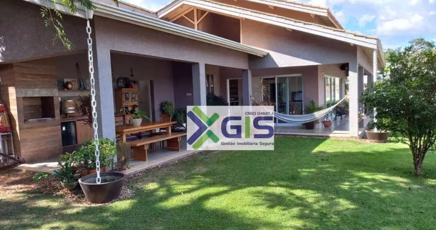 Casa com 3 dormitórios à venda, 213 m² por r$ 1.900.000,00 - condominio parque das garças i - atibaia/sp