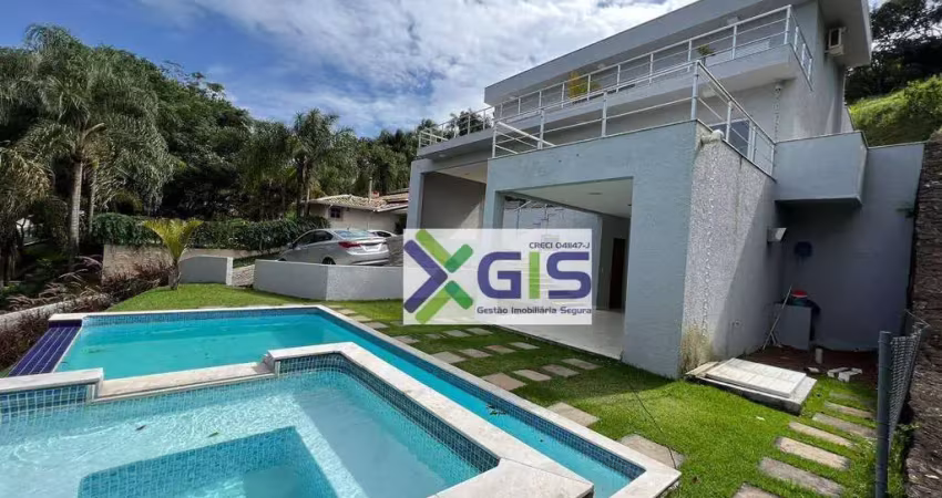 Casa com 4 dormitórios para alugar, 400 m² por r$ 14.590,00/mês - condominio porto atibaia - atibaia/sp