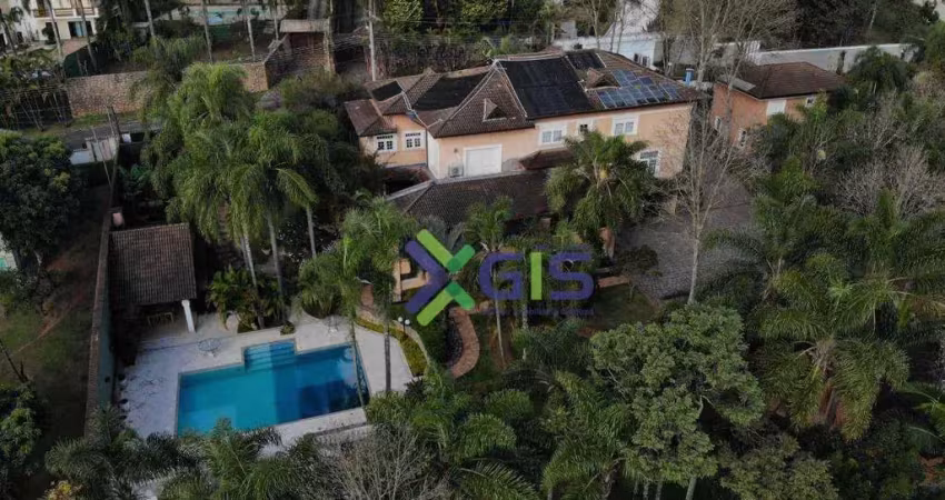 Casa com 5 dormitórios à venda, 1400 m² por r$ 5.500.000,00 - luiz fagundes - mairiporã/sp