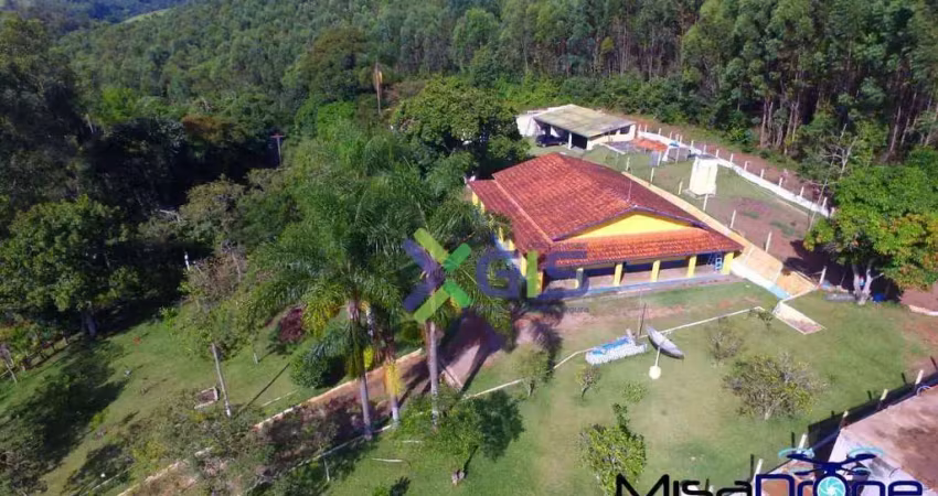 Chácara com 4 dormitórios à venda, 3000 m² por r$ 749.000,00 - parque dos pinheiros - piracaia/sp