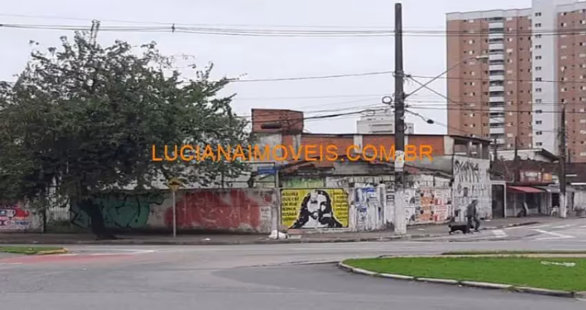 Terreno comercial para alugar na Rua Alberto Santos Dumont, Guilhermina, Praia Grande