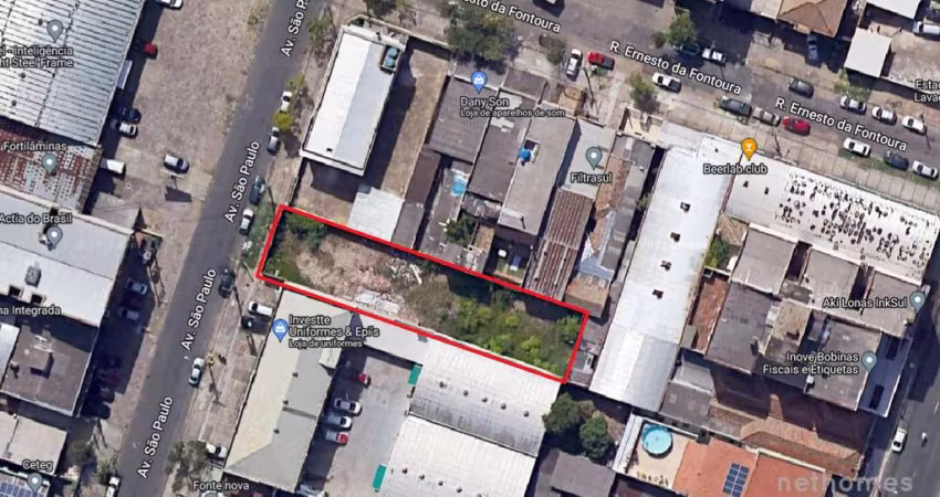 Terreno à venda na Avenida São Paulo, 528, São Geraldo, Porto Alegre