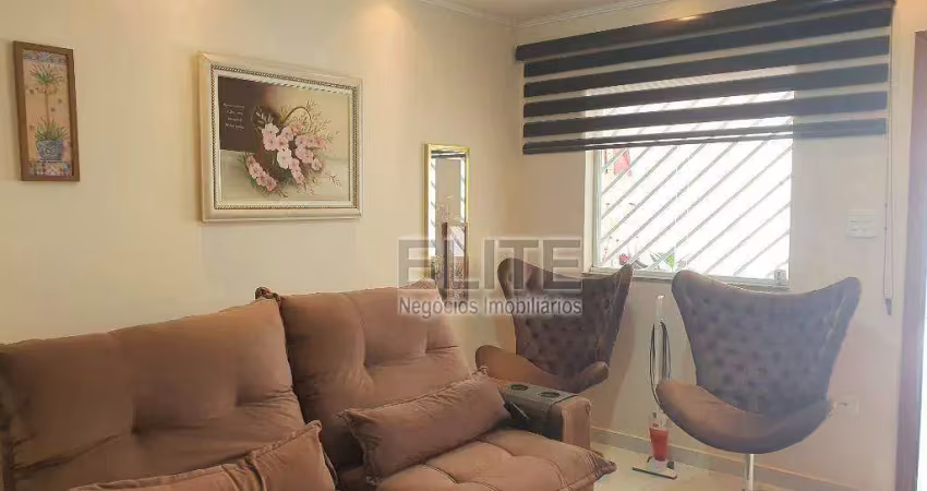 Sobrado com 3 dormitórios à venda, 89 m² por r$ 700.000,00 - jardim - santo andré/sp
