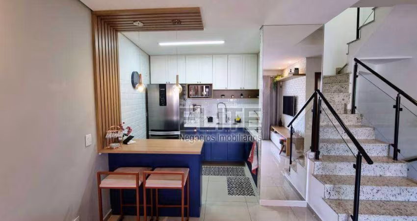 Sobrado à venda, 130 m² por R$ 680.000,00 - Campestre - Santo André/SP