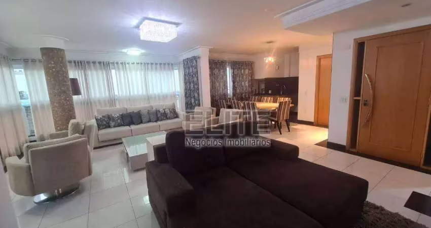 Apartamento com 3 dormitórios para alugar, 169 m² por r$ 9.913,61/mês - jardim - santo andré/sp