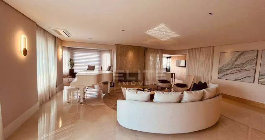 Apartamento com 4 dormitórios à venda, 327 m² por r$ 4.800.000,00 - campestre - santo andré/sp