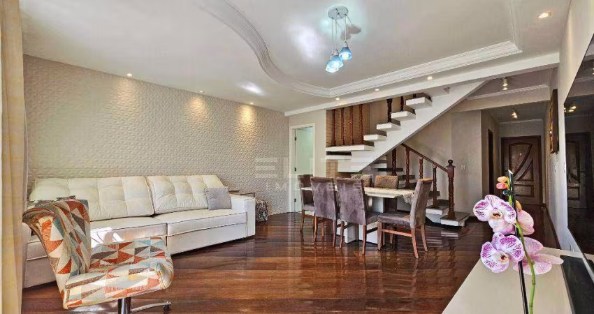 Apartamento Triplex com 3 dormitórios à venda, 189 m² por R$ 995.000,00 - Santa Maria - Santo André/SP