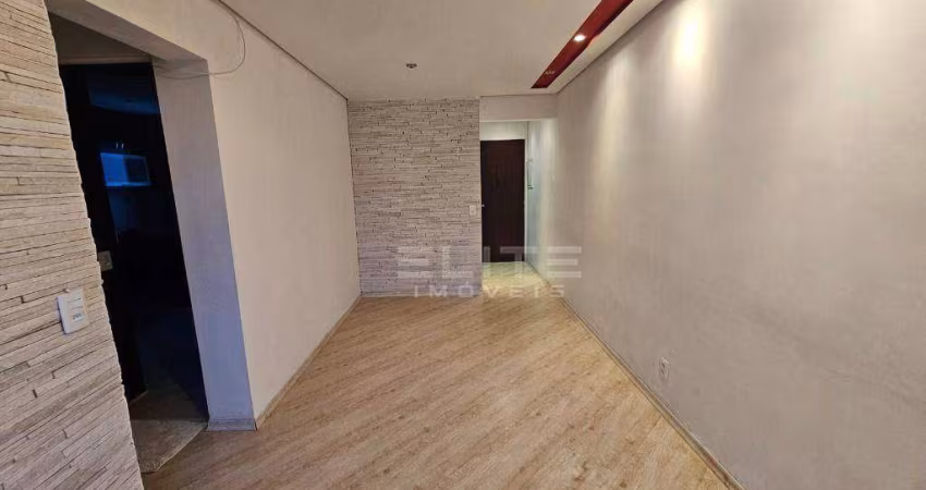 Apartamento com 2 dormitórios para alugar, 59 m² por R$ 2.477,96/mês - Vila Valparaíso - Santo André/SP