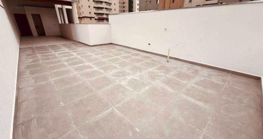 Cobertura com 3 dormitórios à venda, 146 m² por R$ 850.000,00 - Campestre - Santo André/SP