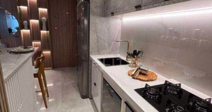 Apartamento com 2 dormitórios à venda, 58 m² por R$ 536.000,00 - Vila Assunção - Santo André/SP