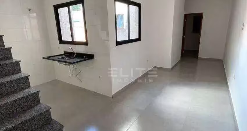 Cobertura com 2 dormitórios à venda, 94 m² por R$ 452.100,00 - Utinga - Santo André/SP