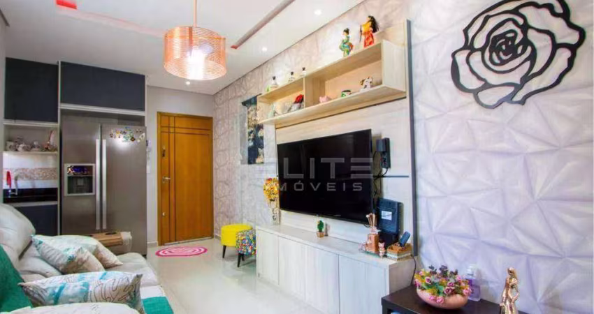Apartamento à Venda Cobertura 2 quartos sendo 1 suíte, 96 m², área Gourmet por R$ 520.000 - Vila Leopoldina/ Vila Alzira - Santo André/SP