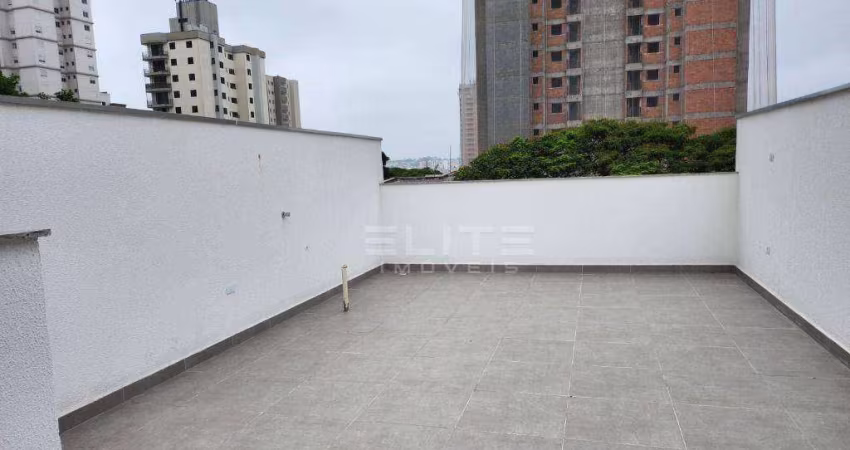 Cobertura com 3 dormitórios à venda, 164 m² por R$ 930.000,00 - Campestre - Santo André/SP