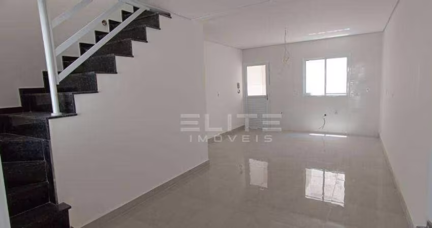 Sobrado com 3 dormitórios à venda, 122 m² por R$ 630.000,00 - Vila Homero Thon - Santo André/SP