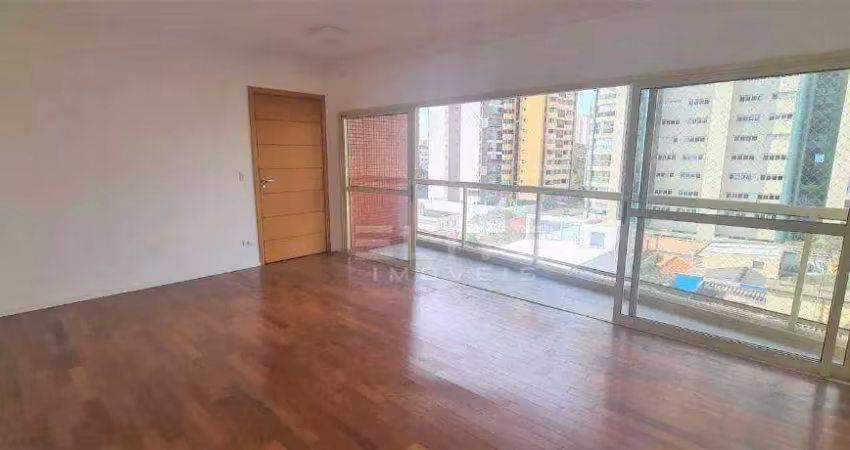 Apartamento com 3 dormitórios para alugar, 126 m² por r$ 5.587,75/mês - jardim - santo andré/sp