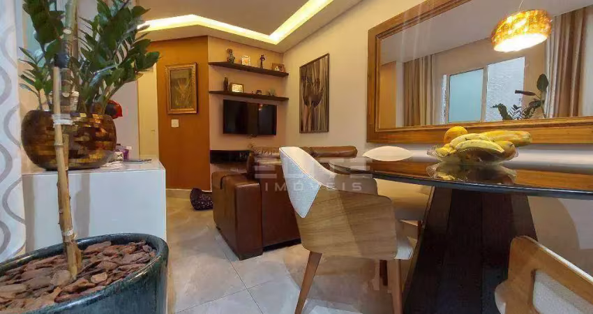 Cobertura com 3 dormitórios à venda, 90 m² por R$ 670.000,00 - Campestre - Santo André/SP