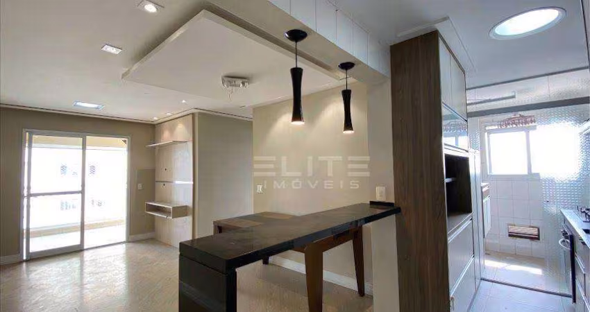 Apartamento com 3 dormitórios à venda, 77 m² por R$ 695.000,00 - Campestre - Santo André/SP