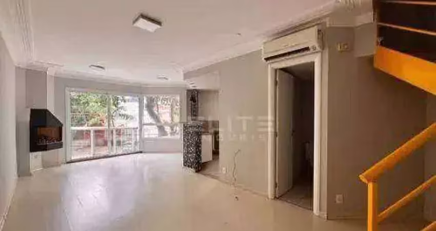 Apartamento duplex com 1 dormitório à venda, 104 m² por r$ 850.000,00 - jardim - santo andré/sp