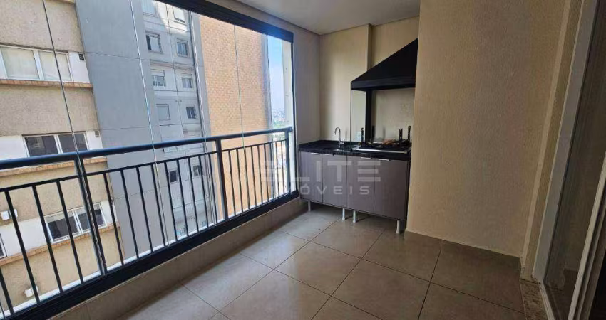 Apartamento com 2 dormitórios para alugar, 64 m² por R$ 4.273,14/mês - Campestre - Santo André/SP