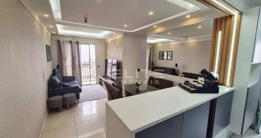 Apartamento com 3 dormitórios à venda, 61 m² por r$ 595.000,00 - campestre - santo andré/sp