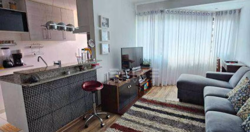 Apartamento a venda bairro Jardim com 01 dormitório com lazer.