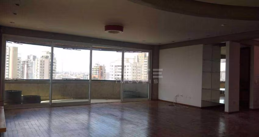 Apartamento com 3 dormitórios para alugar, 200 m² por R$ 12.549,22/mês - Jardim - Santo André/SP