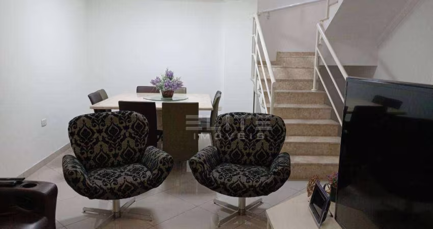 Sobrado a venda em condomínio fechado e, Santo André próximo ao clube Aramaçã